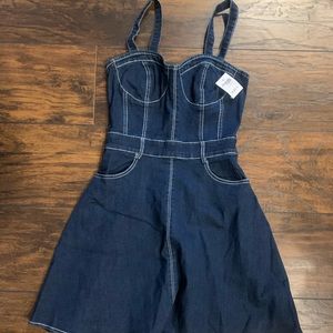 Charlotte Russe Blue Jean Dress Size S
